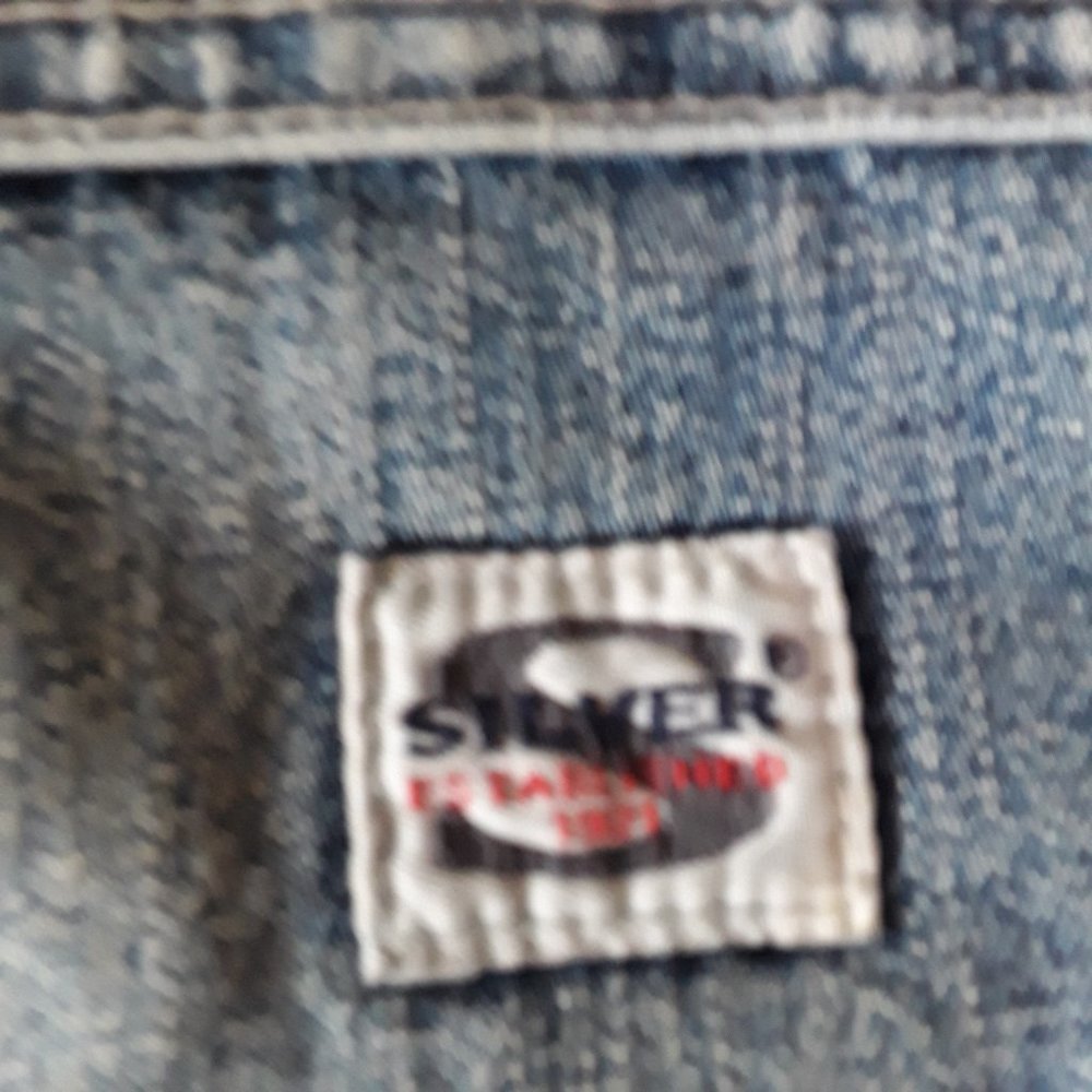 Vintage Silver jeans high rise jean shorts - Picture 6 of 11
